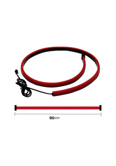 Audi A8 3.Stop Bagaj Üstü Arka Cam Led 90Cm Hareketli 6 Kablolu 4