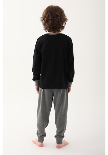 Mickey Mouse D4821-3 Çocuk  Siyah Pijama