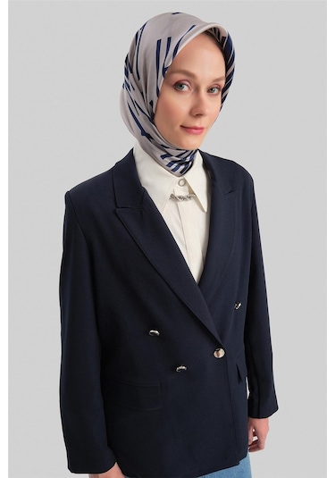 Armine Çift Düğmeli Ceket 24y5411 Lacivert-lacivert Lacivert