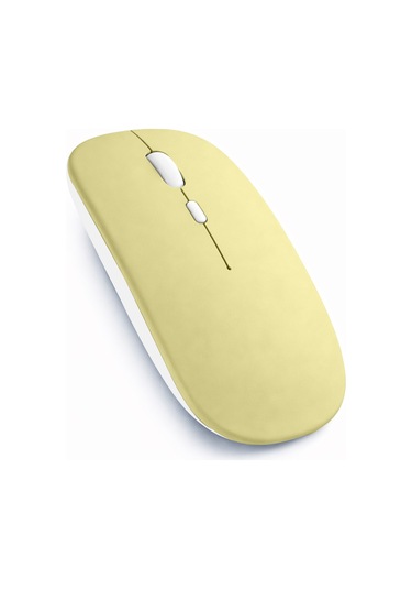 Type-c Şarjlı Bluetooth Mouse Apple Uyumlu MacBook iPad Laptop İnce Gövde Dongle Ve Kablo Dahil 13754