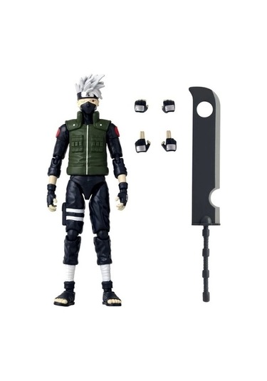Naruto Anime Hatake Kakashi 4 Büyük Ninja Savaşı Figürü 16 Cm