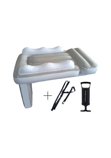 Bebek Şişme Yatak Çocuklar Araba Arka Araba Mat Katlanabilir Uçak Yatak Açık Seyahat Kalınlaşmış Akın Hava Yatağı Whıte