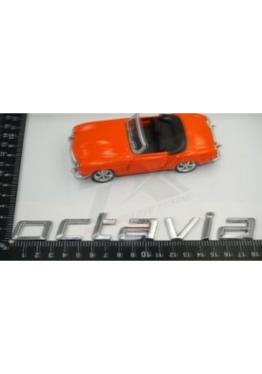 Skoda Octavia 2007-2017 Yeni Nesil Bagaj Krom Abs 3M 3D Yazı Logo