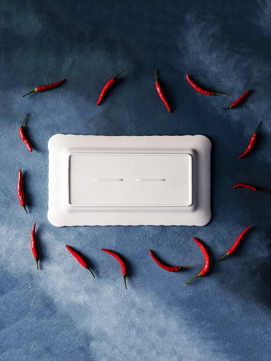 Skyphos Susan Beyaz Servis Tabağı 30x17 Cm 61826569 Beyaz