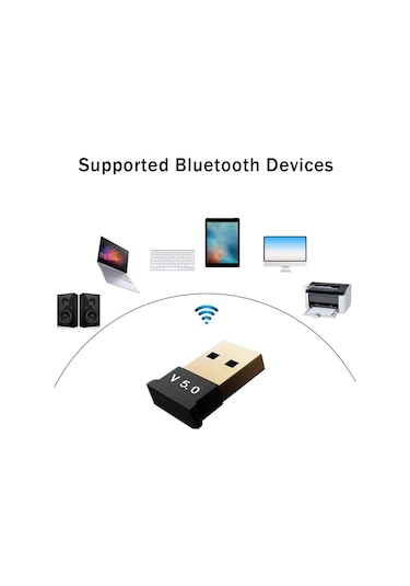 Streak USB 4.0 Dongle Kablosuz Mini Bluetooth Receiver Alıcısı Aparatı
