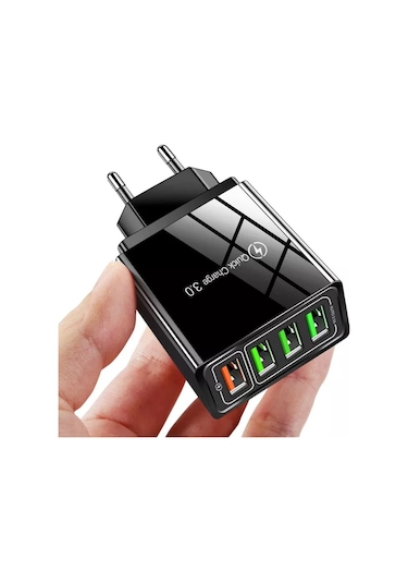 Zuidid Hızlı Şarj Qc 3.0 4 Usb Portlu 3.1A 48W Çoklu Şarj Cihazı (490615844)