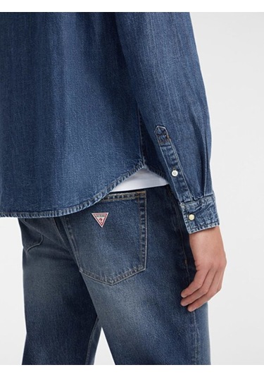 Erkek Denim Gömlek Gjrw