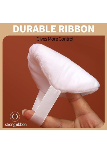 5 Adet Beyaz Yumuşak Kadife Yuvarlak Pudra Pufu, Göz Çevresi Ve Köşe Uygulaması, Fondöten Karıştırma İçin Makyaj Blenderi, Tüm Cilt Tipleri İçin Uygun