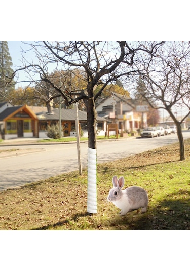 Suntek 40cm Ağaç Gövdesi Koruyucu Sarma Bitki Örtüsü Beyaz