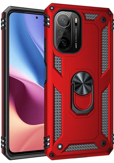 Xiaomi Mi 11I Kılıf Zore Vega Kapak-Siyah