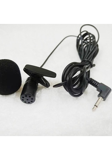 Dolıty Yaka Klipsli Mikrofon 3.5mm 9.8ft Hoparlörler