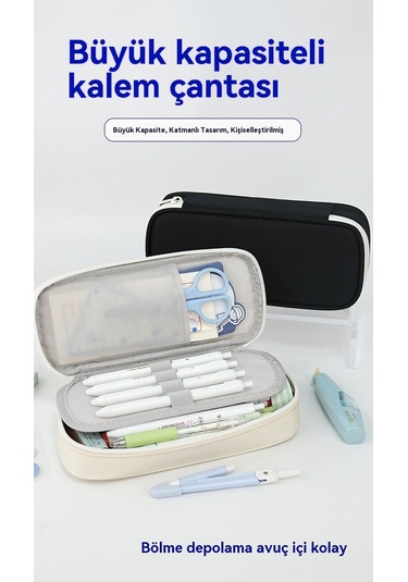 Spring Büyükkapasiteler Kutusu Olan Kalem Davası Siyah