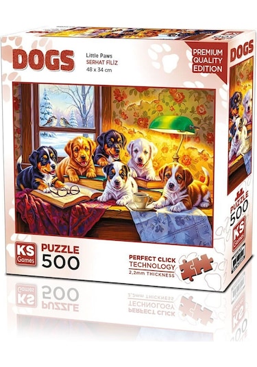 20091 Puzzle 500 Little Paws