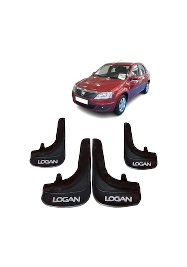 Dacia Logan 2004-2012 Logan Yazılı 4'lü Tozluk Çamurluk Paçalık