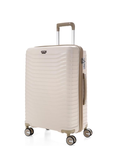 Ccs 5235 Trolley Orta Boy Valiz CCS-5235-O-R0198 Beyaz