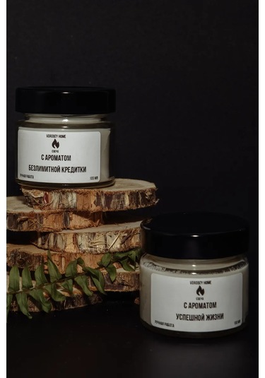 Vorobey Home Başarılı Bir Yaşam Kokulu Mum 263624542 Beyaz
