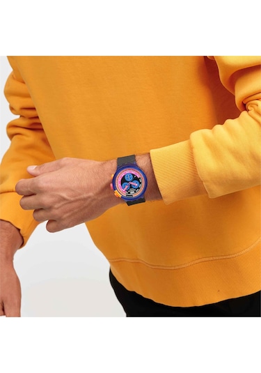 Sb06n102 Swatch Neon Party To Max Erkek Kol Saati