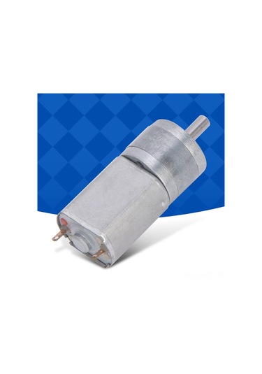 Aubyhe 12v Dc Metal Dişli Motor - 20mm Çaplı, 300rpm Hızlı, Yüksek Tork, Uzun Ömürlü Ve Sesiz Performans