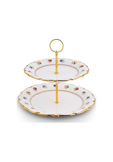 Karaca Royal Bone Diana Katlı Kurabiyelik Gold