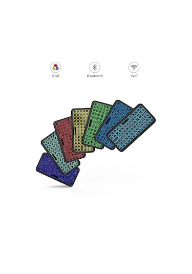 Torima M7 Kablosuz Bluetooth RGB Işıklı Mini Klavye