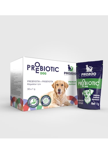 Prozoo Köpekler İçin Probiyotik ve Prebiyotik Takviyesi 30 x 1 G
