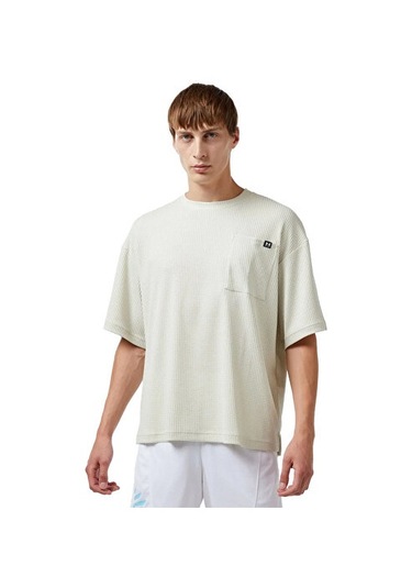 Under Armour Ua Rival Waffle Crew Erkek Günlük Tişört 1383106-110 Beyaz Beyaz