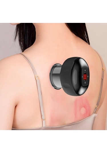 Electronıc Outlet Vücut Suntek Siyahı Masajı Kazıma Kas Gevşeme Elektrikli Lh Siyah