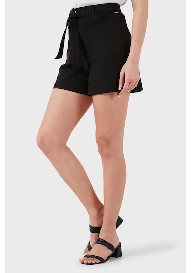 Guess Bayan Short W5gd0ı Wh9y2 Jblk Siyah Siyah