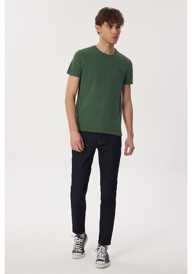 Lee Cooper Twıngo 1 Erkek O Yaka Pike T Shırt K Yeşil 16260 K Yeşil Koyu Yeşil