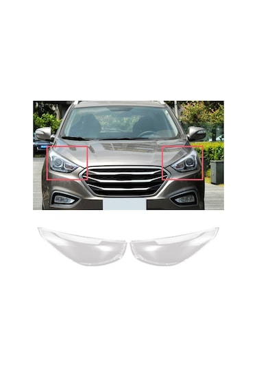 Dinosaurs Ix35 2013 -2015 Araba Far Ön Işık Kabuk Kapağı Için Sağ Taraf