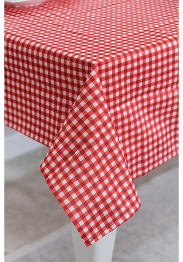 Sufre Sıvı Geçirmez Masa Örtüsü Sofra Bezi Sofra Örtüsü Piknik Örtüsü Kırmızı