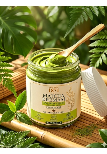 Matcha Kreması İlave Şeker İçermez %2,3 Matcha 200 G