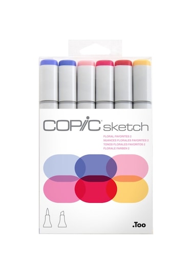 Sketch 6Lı Set Floral Favorites 2