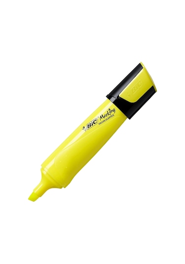 Bic Markıng Flat Hıghlıghter 10 Lu Sarı Diğer