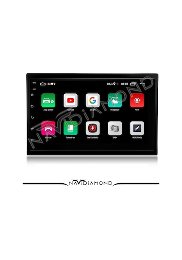 Navidiamond Mx71S 7 Inch 2 Gb Ram Android 10.1 Multimedia Teyp
