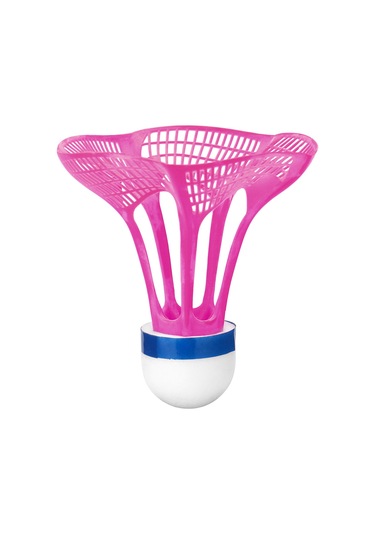 Geeksen Plastik Badminton Topu Dış Mekan İçin Stabil Direnc İle Mor 3'lü Paket