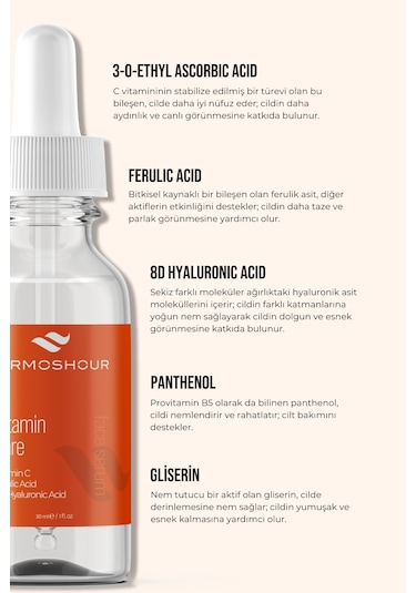 Dermoshour Vitamin Care Face Serum 30 ML