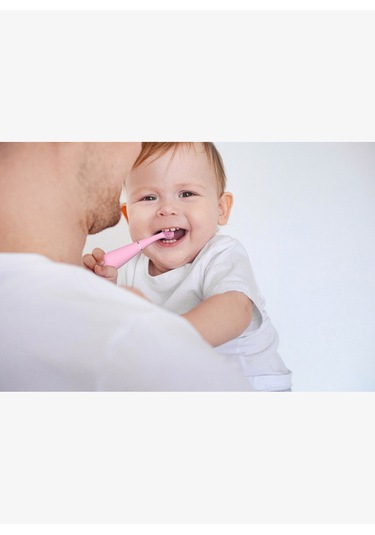 Issa 4 Baby - Bebekler İçin Sonic Diş Fırçası, Pearl Pink