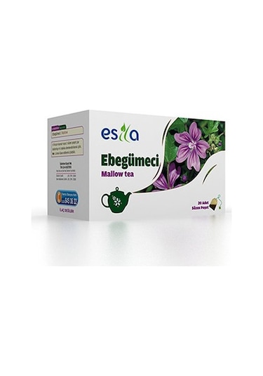 Esila Ebegümeci Çayı Süzen Poşet 20 x 2 G