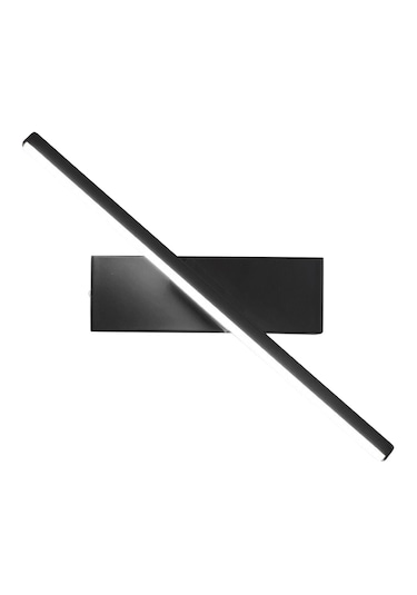 Suntek Modern Dönen Duvar Lambası Ev Yatak Odası Merdiven Koridor Siyah Beyaz Işık