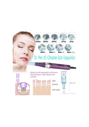 Dr. Pen 36 Pin Dermapen İğnesi 10'lu