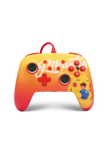 Nintendo Switch Kablolu Oyun Kolu Lisanslı Orange Pikachu