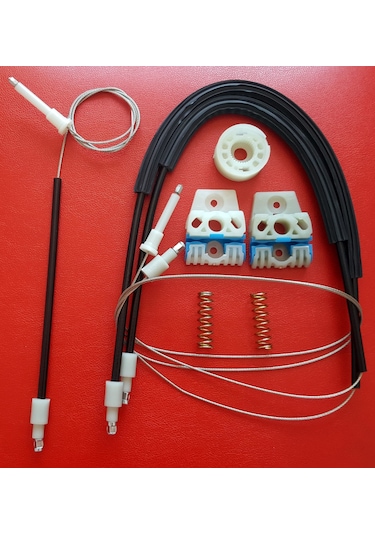 Volkswagen Golf 5 Jetta A5 Ön Sağ Cam Kriko Teli ve Tamir Seti