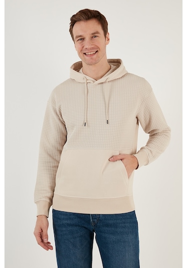 Jack & Jones Erkek Sweat 12245407 Bej