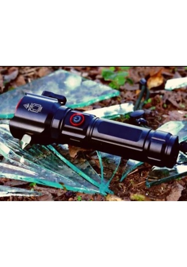 Gold Police Gp-218 Acil Durum El Feneri Güçlü Tg Led 3000 Lümen Çok Renkli