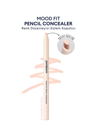 Peripera Mood Fit Pencil Concealer 001Cover Salmon