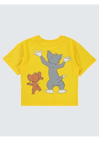 Tom And Jerry Erkek Çocuk Tişört 2- 5 Yaş Sarı