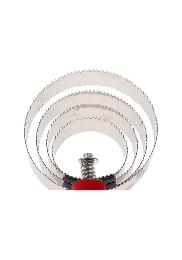 Homyl Binicilik Atı Currycomb - Paslanmaz Çelik Kırmızı Kırmızı