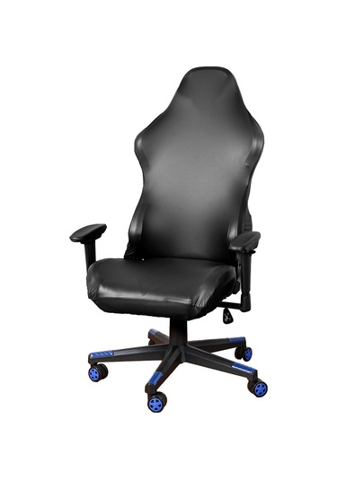 Springsun Su Geçirmez Kedı Tırnak Koruyucu Pu Materıalı Elastik Ofis Oyun Koltuk Örtüsü L Beden, Açık Gri DiğER