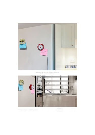 Wf Kırmızı Mekanik Klasik Zilli Mutfak Zamanlayıcı Timer Thr301